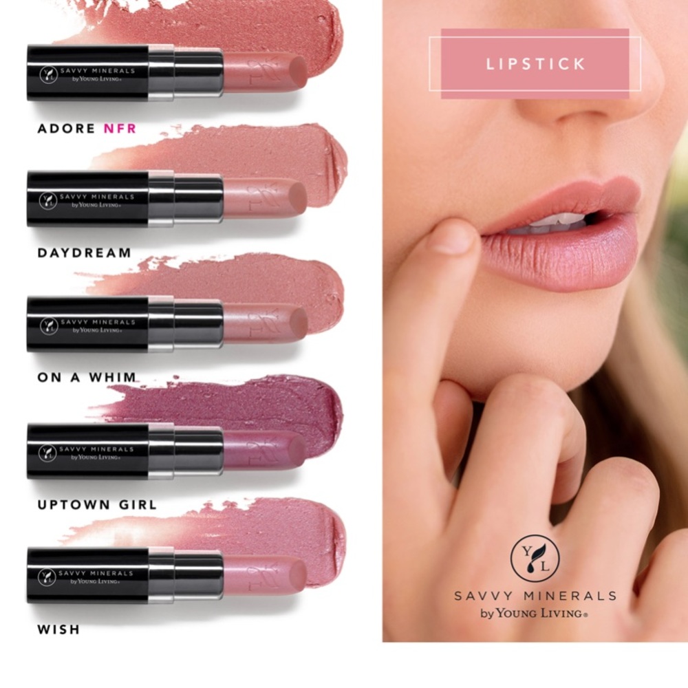 Savvy minerals lipstick- on a whim (beige nude)